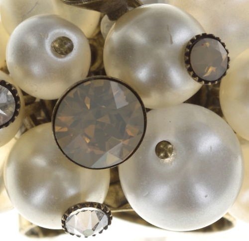 Kép Ring Caviar de Luxe White  