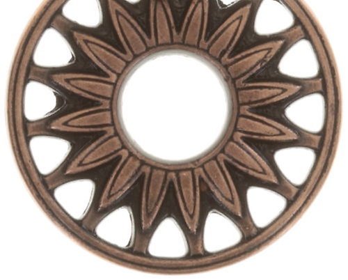 image pour Clou d'oreille pendant Rosone Rose  small