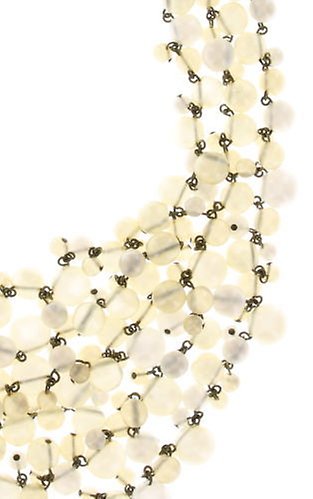 Bild für Halskette Collier Caviar de Luxe Weiß  