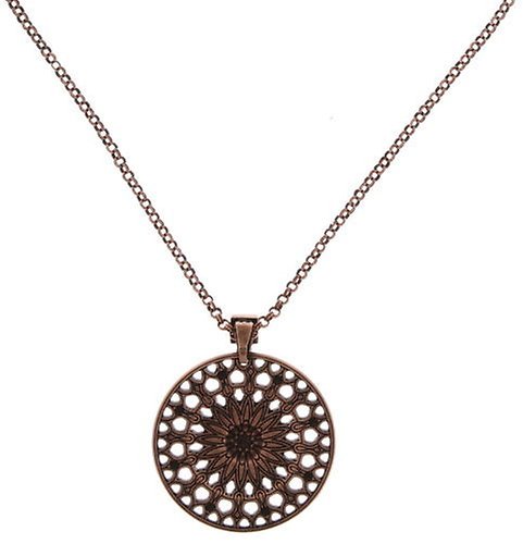 image for Necklace pendant (long) Rosone Pink  