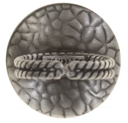 image for Ring Rivoli Concave Black black diamond large