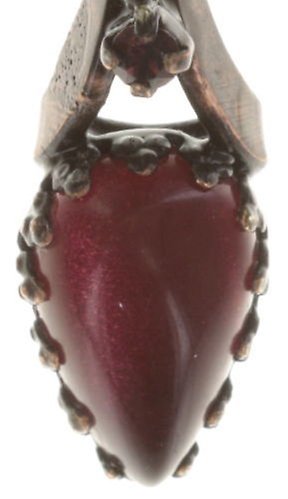 image pour Boucles d'oreilles Eurowire pendantes Dracula Rouge  