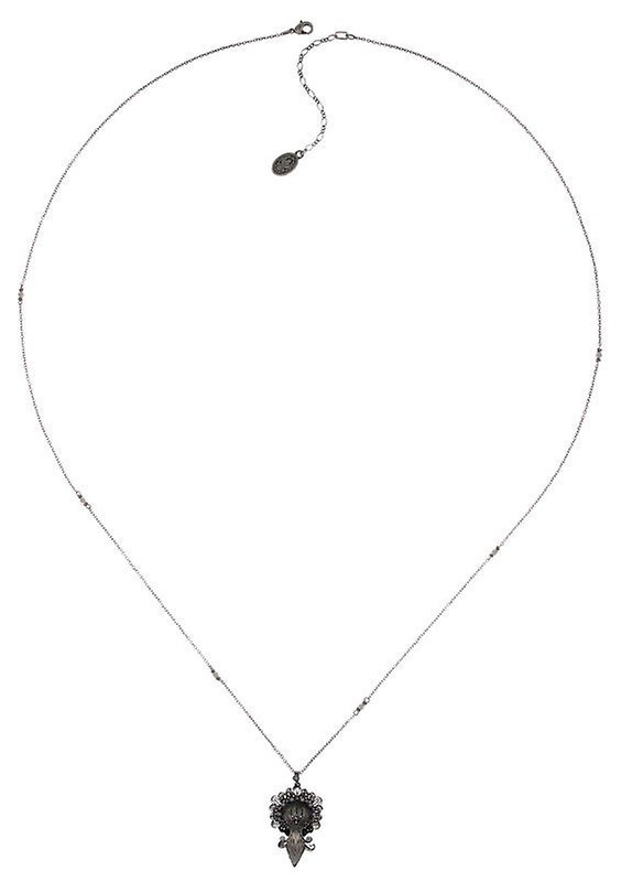 image pour Collier pendant (long) Harakiri Bloom Blanc  small