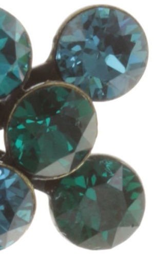 Bild für Ohrringe mit Brisur Magic Fireball Blau / Grün  Classic Size (21mm Ø)