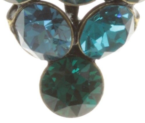 image pour Clou d'oreille Magic Fireball Bleu / Vert  