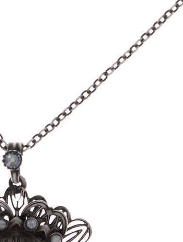 image for Necklace Pendant (Long) Harakiri Bloom White  small