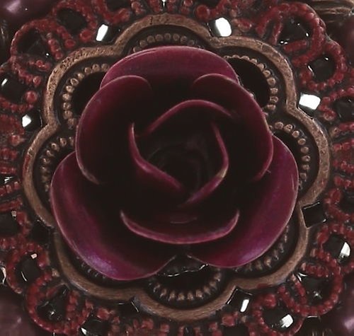 image pour Anneau Petit Four Dentelle Rose  medium