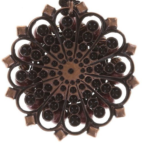 Bild für Ohrstecker baumelnd Petit Four Dentelle Pink  Medium