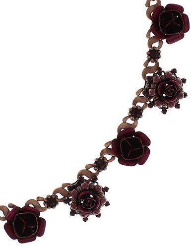 image pour Collier Petit Four Dentelle Rose  
