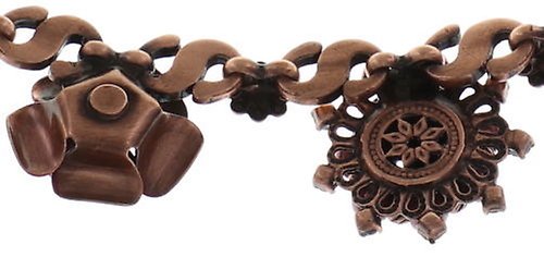 image pour Collier Petit Four Dentelle Rose  