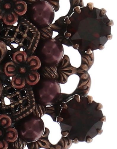 image for Necklace Pendant (Long) Petit Four Dentelle Pink  extra large