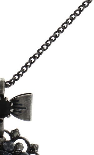 Bild für Halskette mit Anhänger Petit Four Dentelle Schwarz  Medium