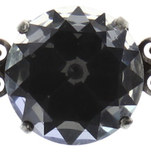 image pour Collier Collier Petit Four de Fleur Noir  