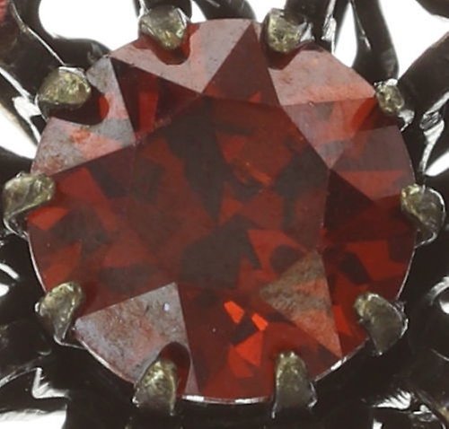 image pour Clou d'oreille Petit Four de Fleur Rouge  SS 39