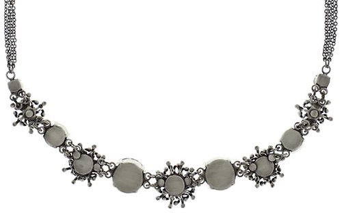 image pour Collier Petit Four de Fleur Noir  