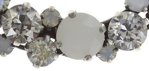 image pour Boucle d'oreille Clip pendante Ballroom Classic Glam Blanc  