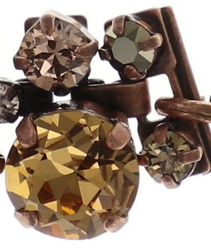 Bild für Halskette Collier Ballroom Classic Glam Braun  