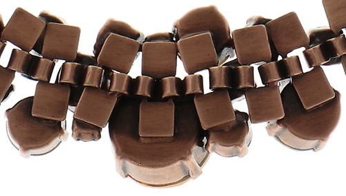 Bild für Halskette Collier Ballroom Classic Glam Braun  