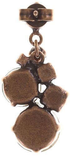 image for Earring Stud Dangling Ballroom Brown  