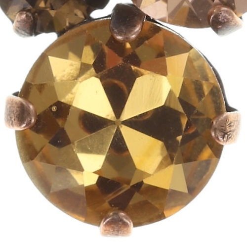 image for Earring Stud Dangling Ballroom Brown  