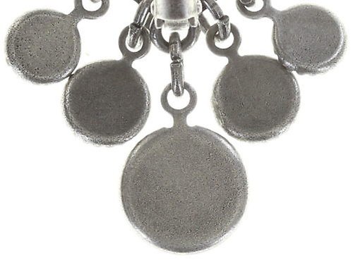 image for Earring Eurowire Dangling Waterfalls White  