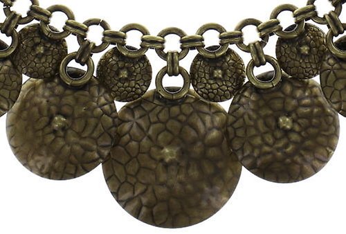 Bild für Halskette Collier Rivoli Concave Weiß / Grau Kristall Silber Schatten 