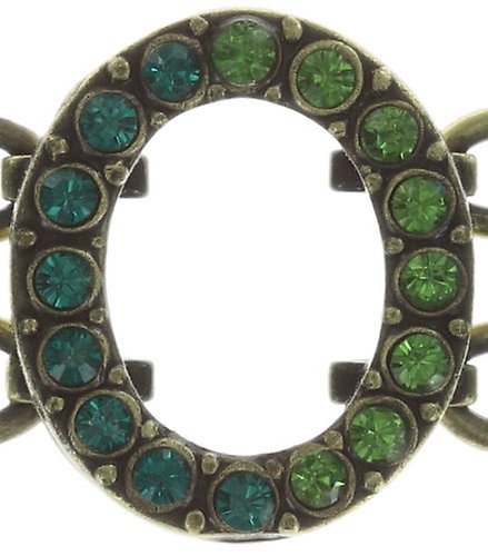 image pour Bracelet Maharani Bleu / Vert  18,5 cm