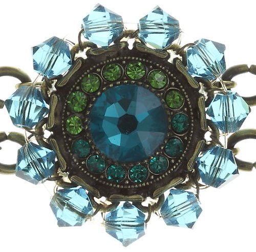 image for Bracelet Maharani Blue / Green  18,5 cm