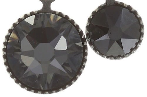 image for Necklace Pendant Waterfalls Black / Grey  