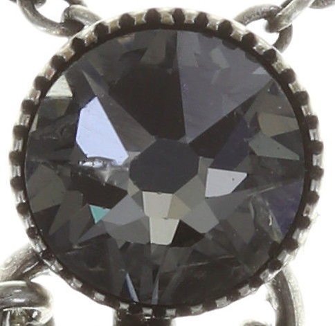 image pour Collier pendant Waterfalls Noir / Gris  