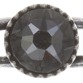 image for Necklace Waterfalls Black / Grey  