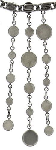 image for Necklace Waterfalls Black / Grey  