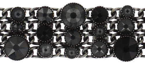 Bild für Armband Waterfalls Schwarz / Grau  