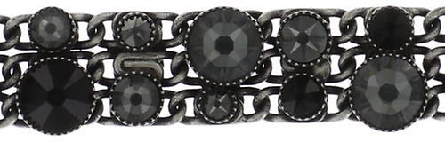 Bild für Armband Waterfalls Schwarz / Grau  