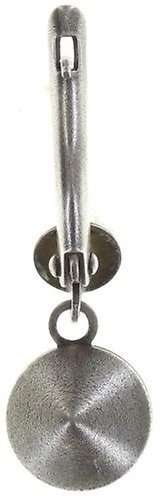 image for Earring dangling Black Jack Blue indicolite SS 39