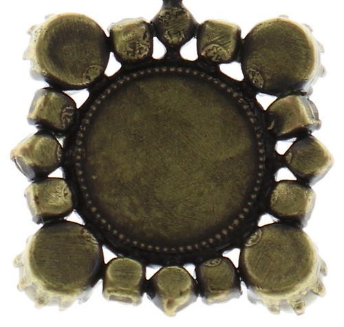 image pour Collier pendant Victoria Blanc  