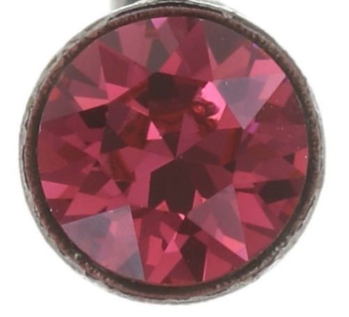 image for Earring Eurowire Black Jack Pink indian pink SS 29