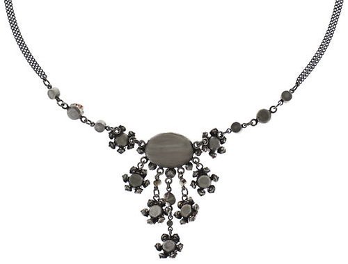 image pour Collier Victoria Coralline / Marron  