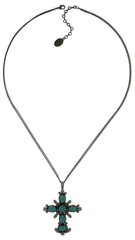 image for Necklace pendant (long) Victoria Turquoise  