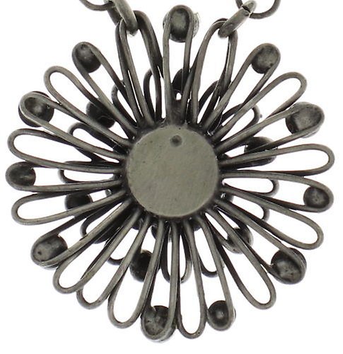 image for Necklace Pendant Distel White  small