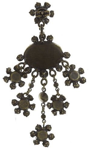 image pour Clou d'oreille pendant Victoria Turquoise  