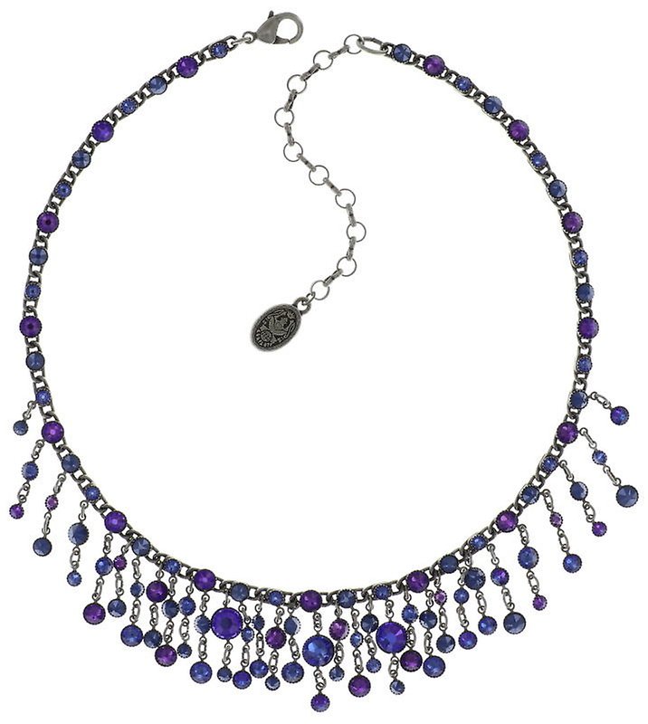 image for Necklace Waterfalls Blue / Lila  
