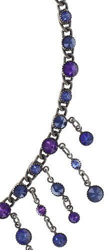 image for Necklace Waterfalls Blue / Lila  