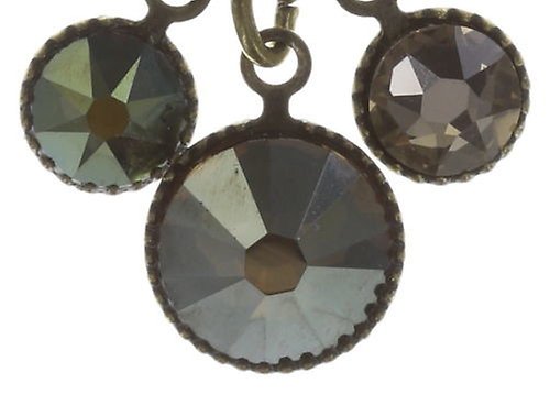 image pour Clou d'oreille pendant Waterfalls Kaki / Vert  