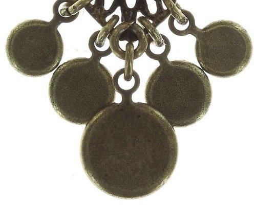 image pour Clou d'oreille pendant Waterfalls Kaki / Vert  