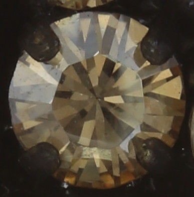 Bild für Ring Ballroom Beige Kristall goldener Schatten groß