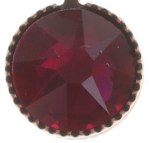 image pour Clou d'oreille pendant Waterfalls Rouge  