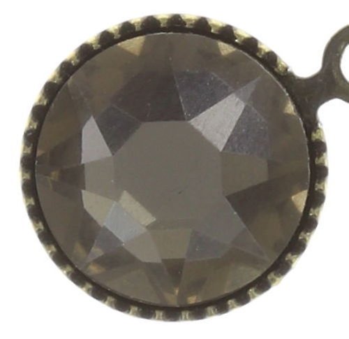 image for Necklace Pendant Waterfalls Khaki / Green  