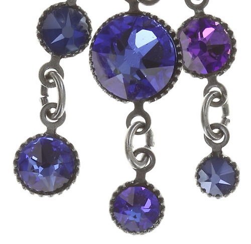 image for Necklace Waterfalls Blue / Lila  