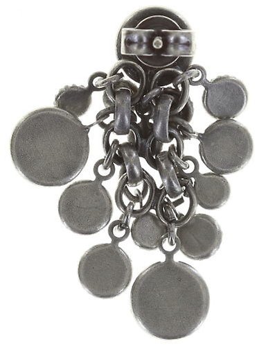 image for Earring Stud Dangling Waterfalls Blue / Lila  